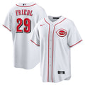 TJ Friedl Cincinnati Reds Home Jersey - White