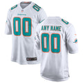 Custom Miami Dolphins Jersey - White