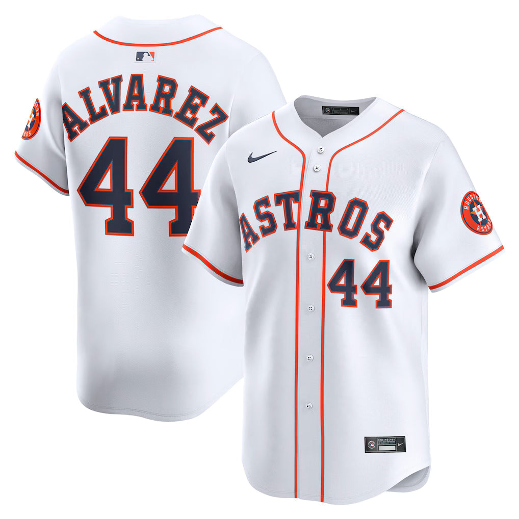 Yordan Alvarez Houston Astros Home Jersey - White