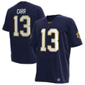 CJ Carr Notre Dame Fighting Irish Jersey - Navy