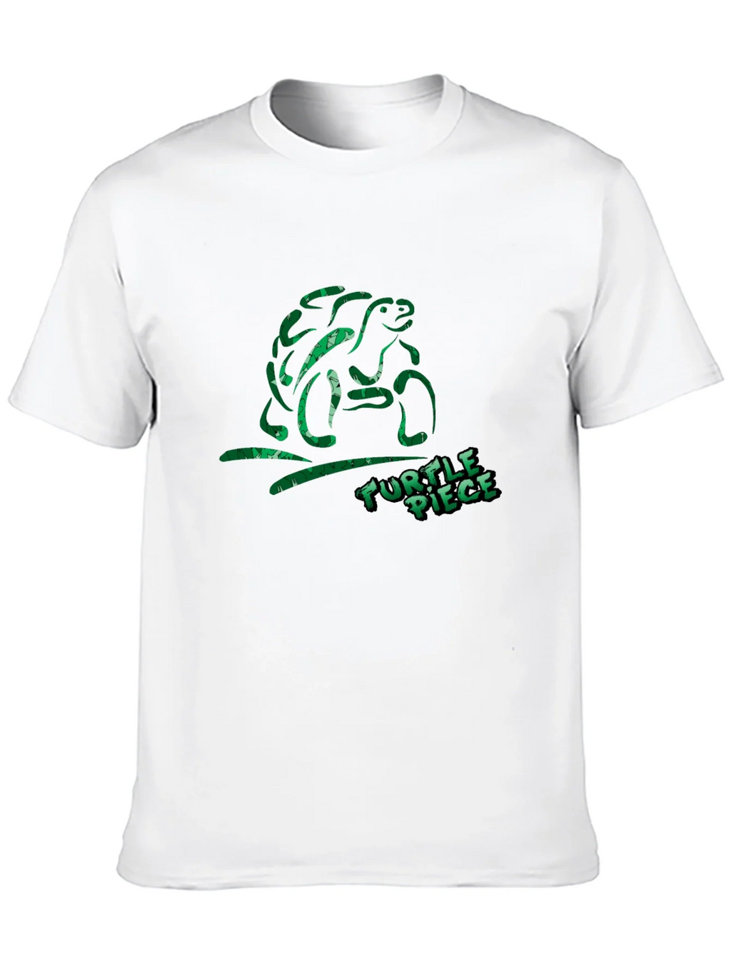 Turtle Piece T-Shirt - Green Design