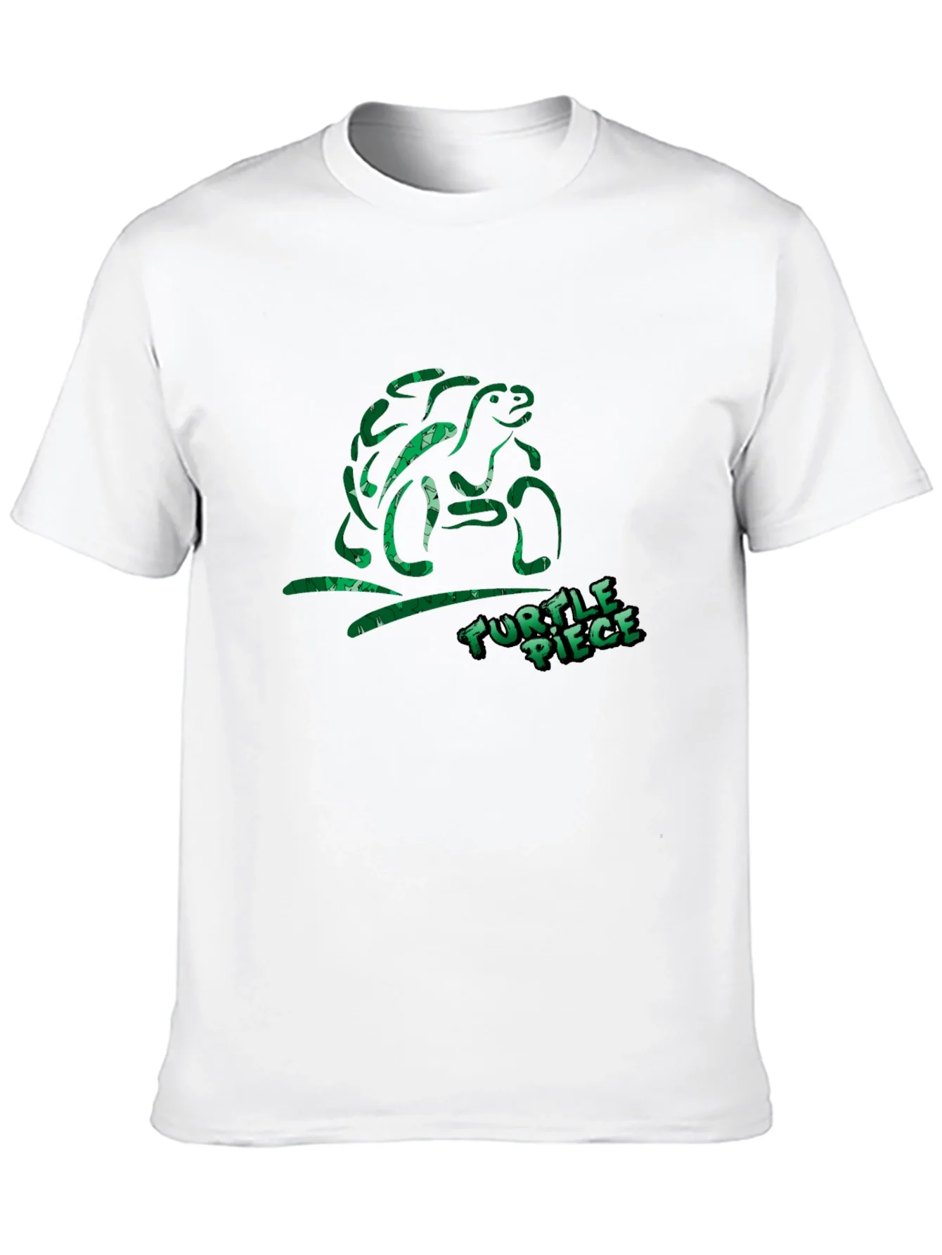 Turtle Piece T-Shirt - Green Design