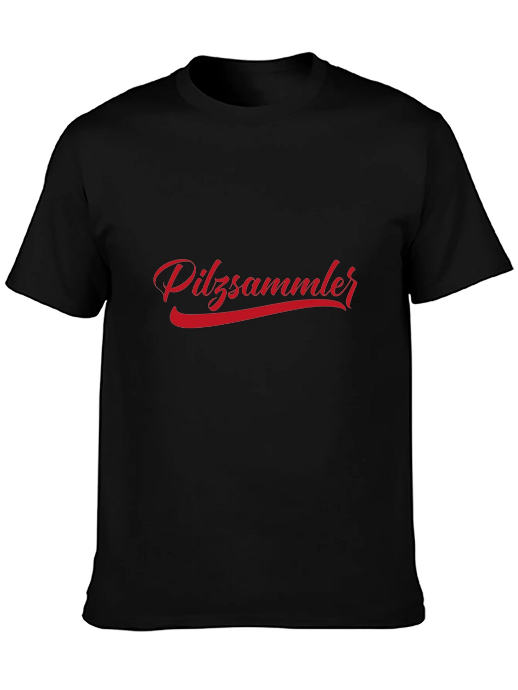 Pilzsammler Tee - Black T-Shirt