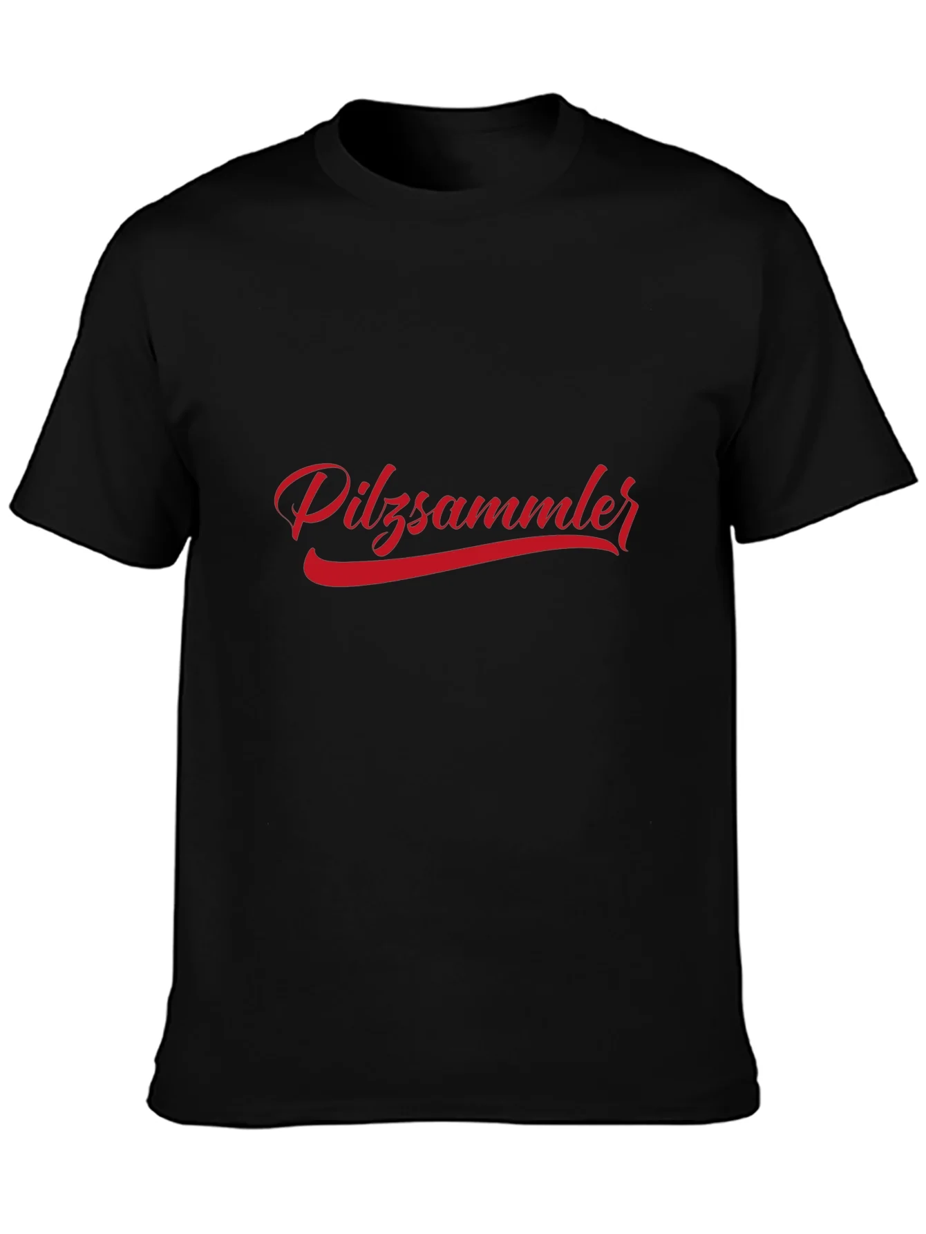 Pilzsammler Tee - Black T-Shirt