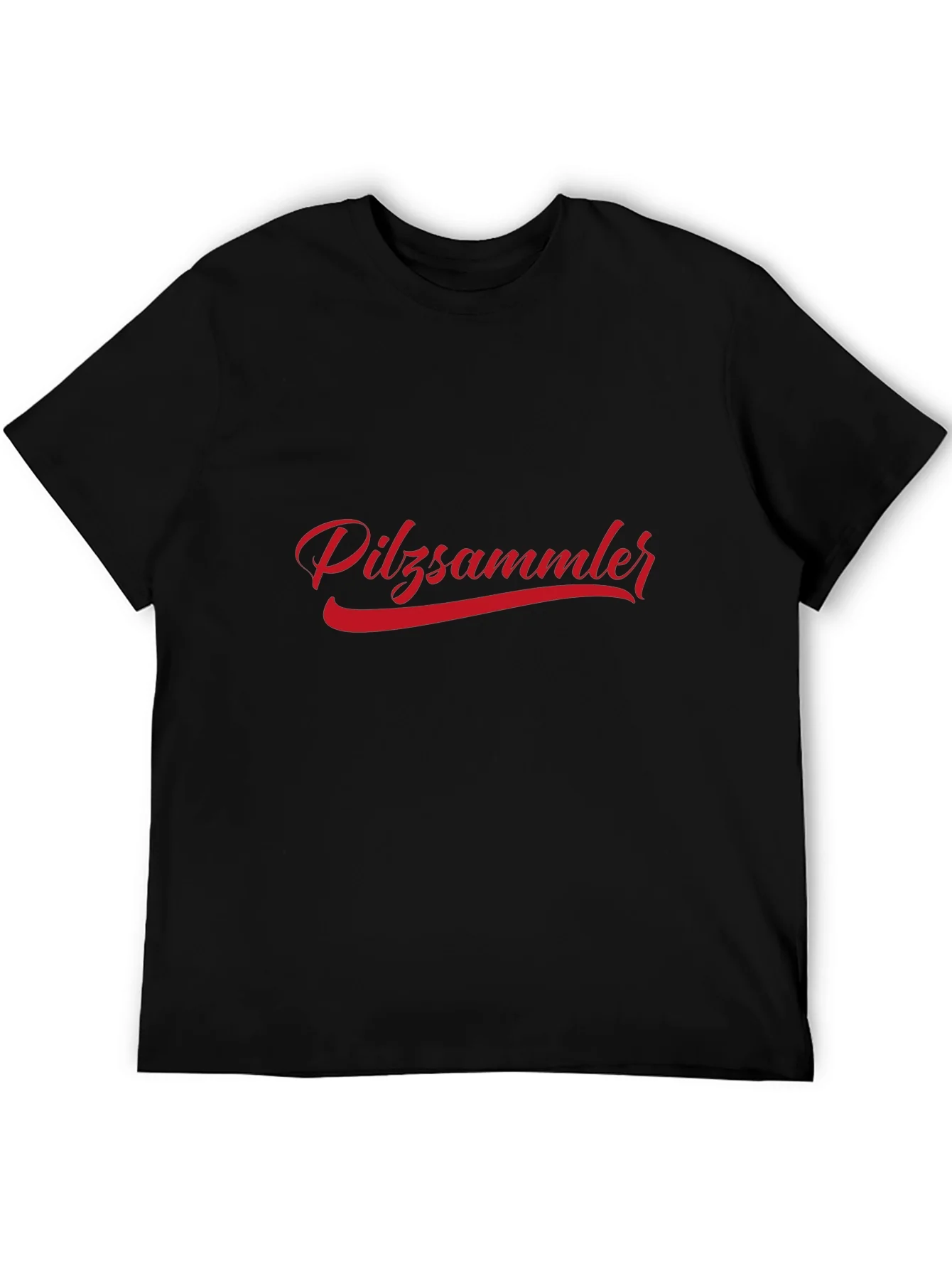 Pilzsammler Tee - Black T-Shirt
