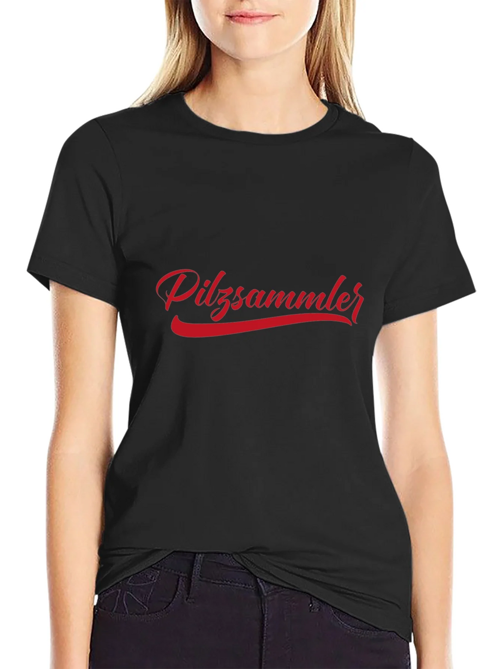 Pilzsammler Tee - Black T-Shirt