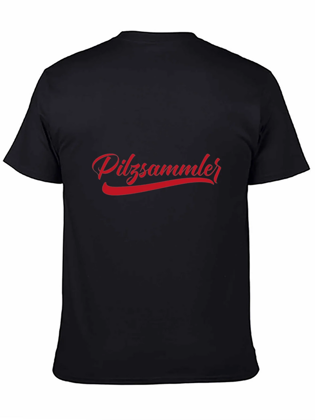 Pilzsammler Tee - Black T-Shirt