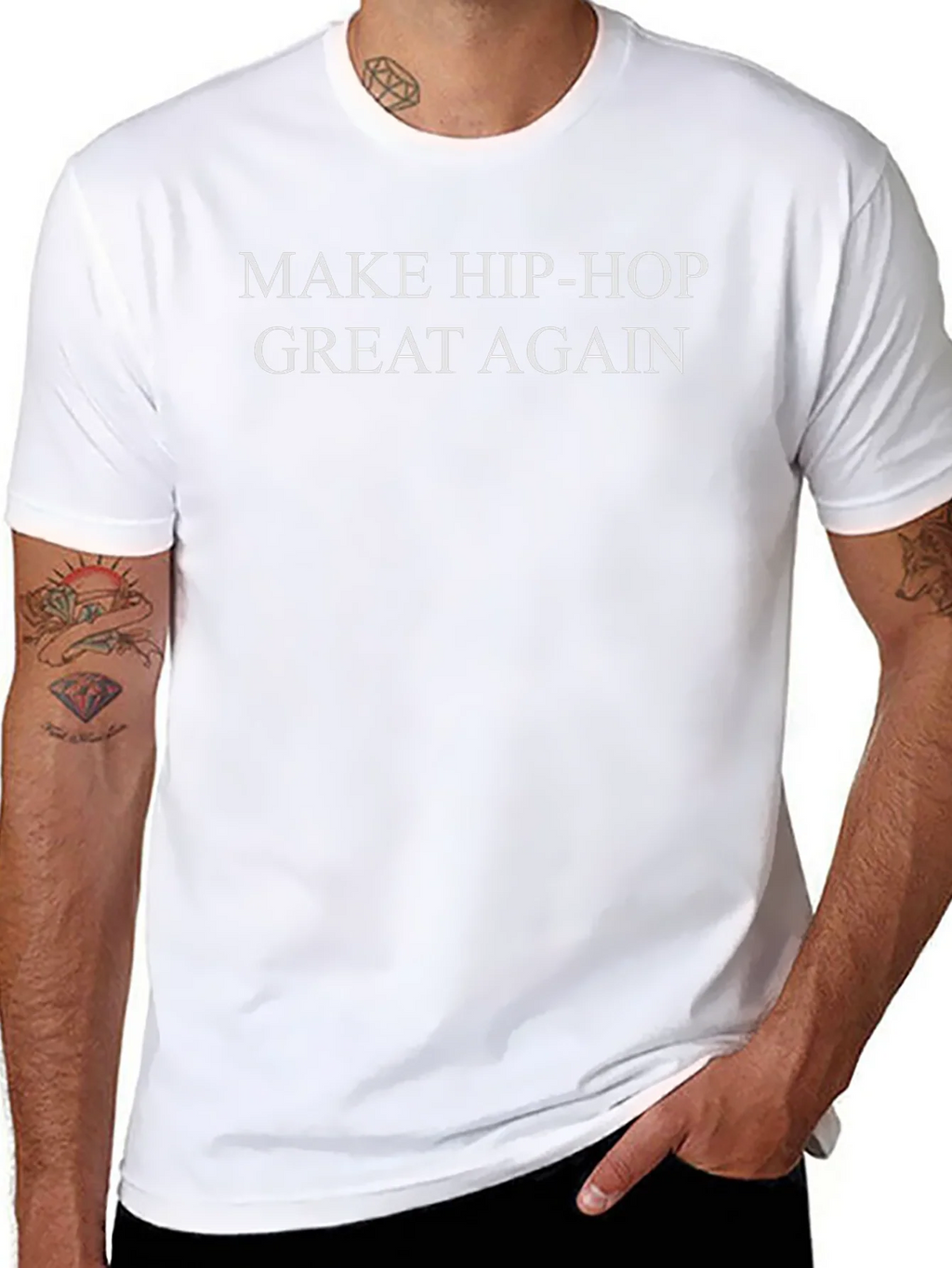 Make Hip-Hop Great Again Black Tee