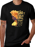 Inspirational Womans T-Shirt - She is Clothed in Strength