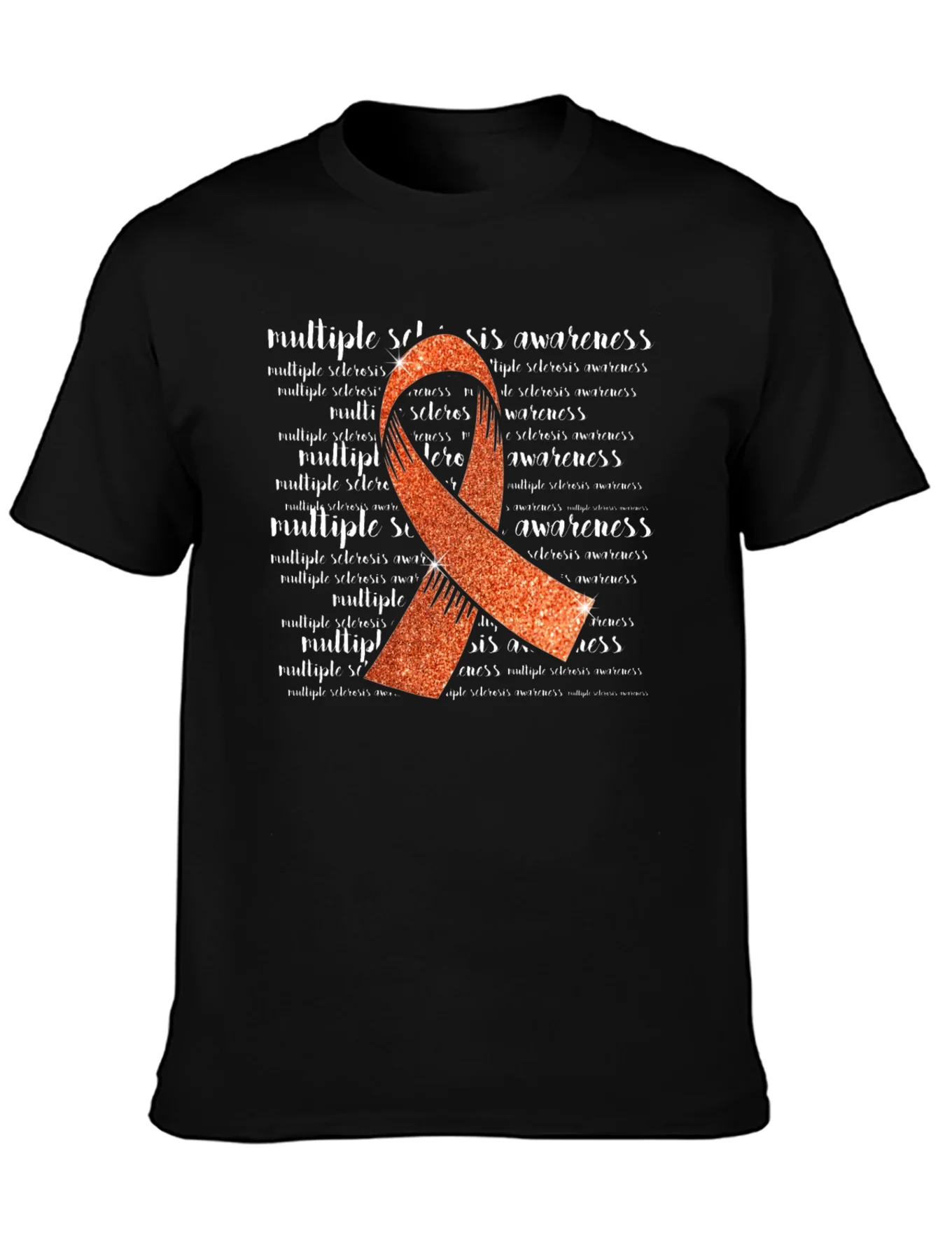 Multiple Sclerosis Awareness Ribbon T-Shirt
