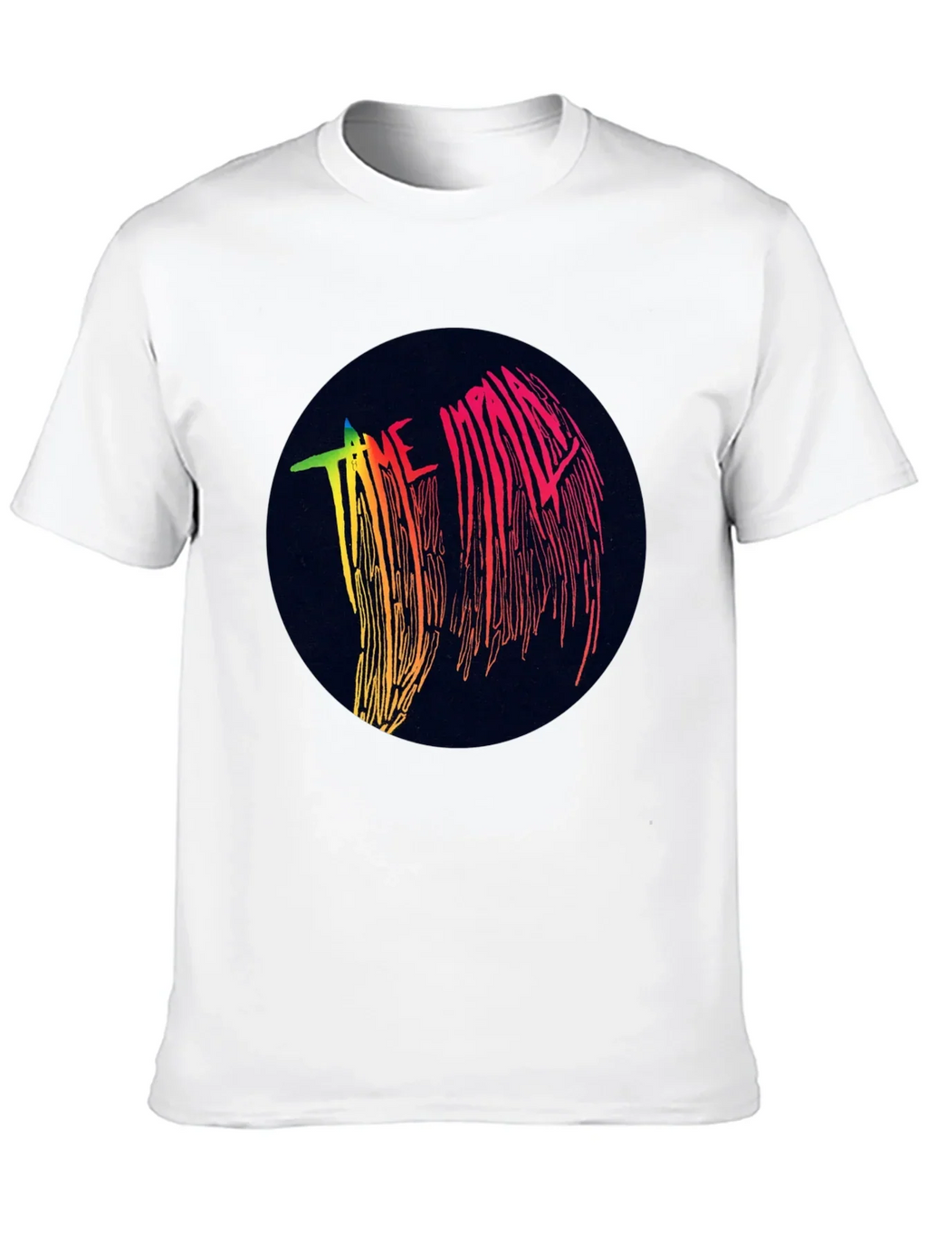 Tame Impala Graphic Black T-Shirt - Retro Style