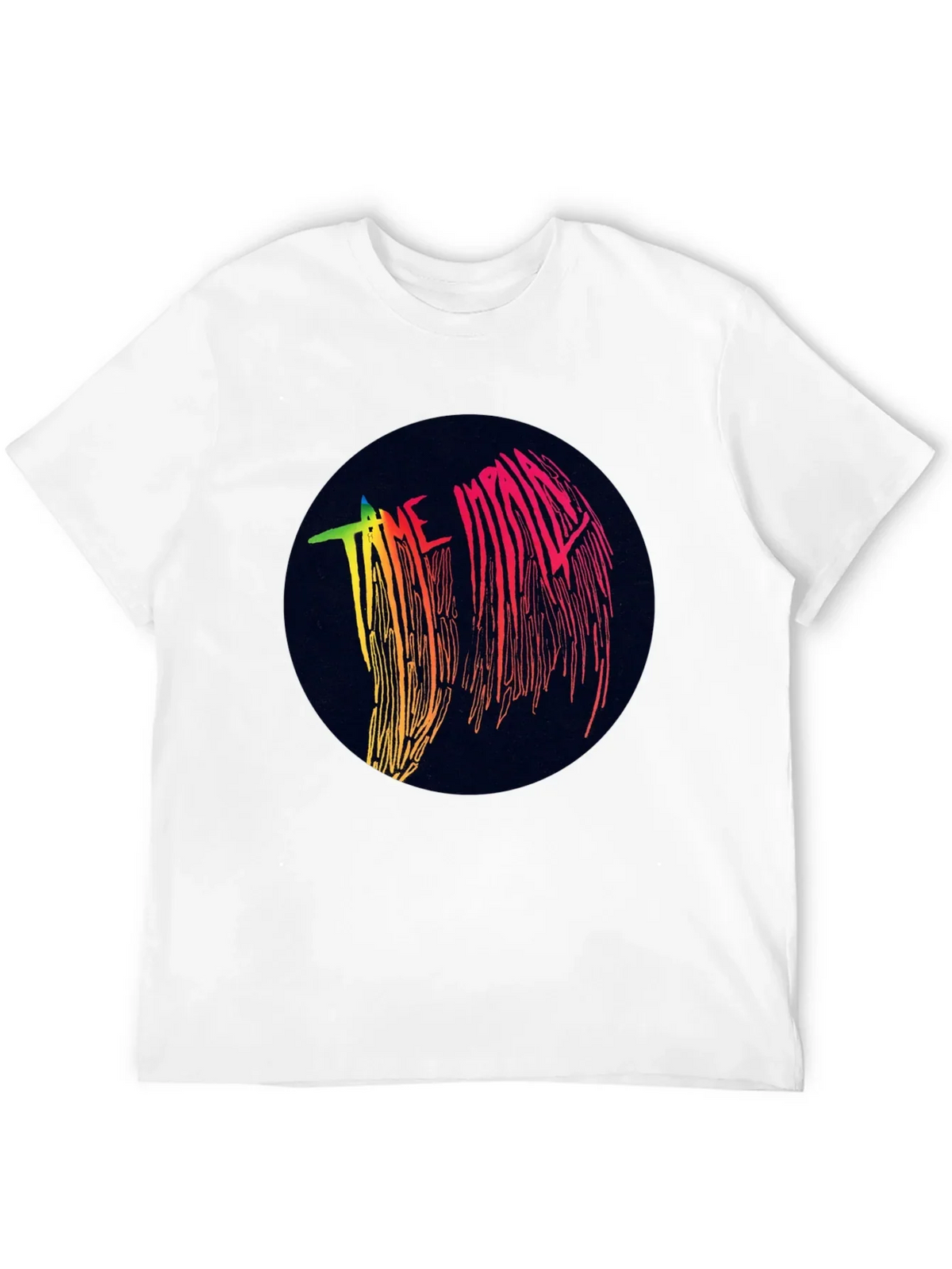 Tame Impala Graphic Black T-Shirt - Retro Style