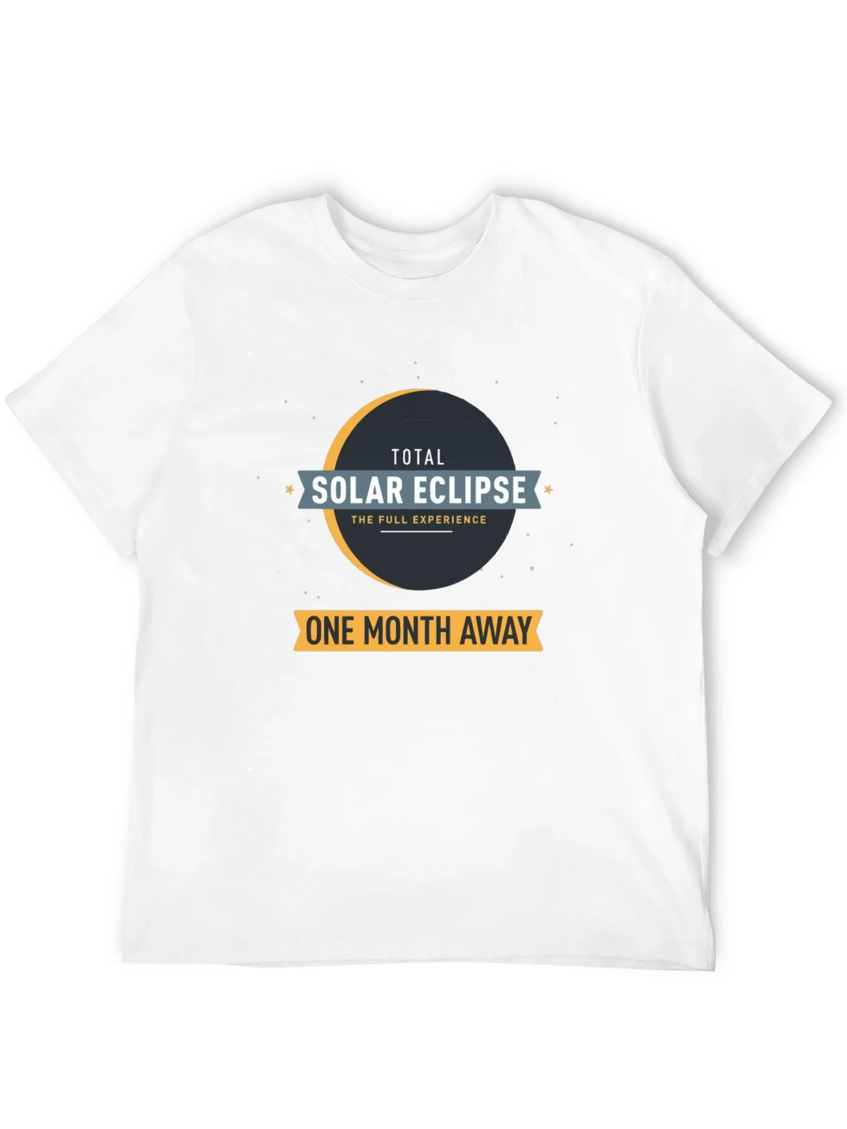 Total Solar Eclipse T-Shirt - One Month Away