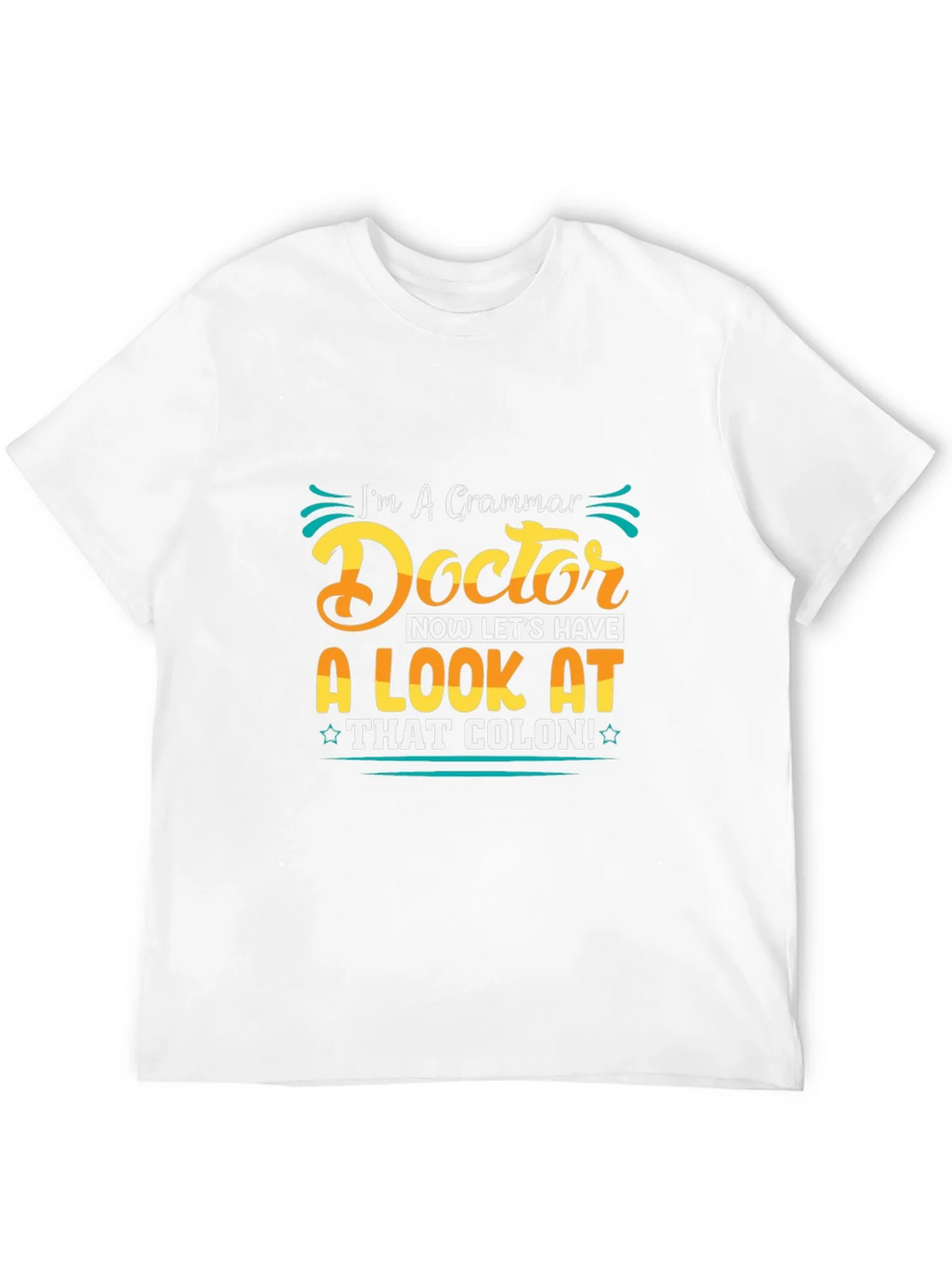 Grammar Doctor Funny Graphic T-Shirt