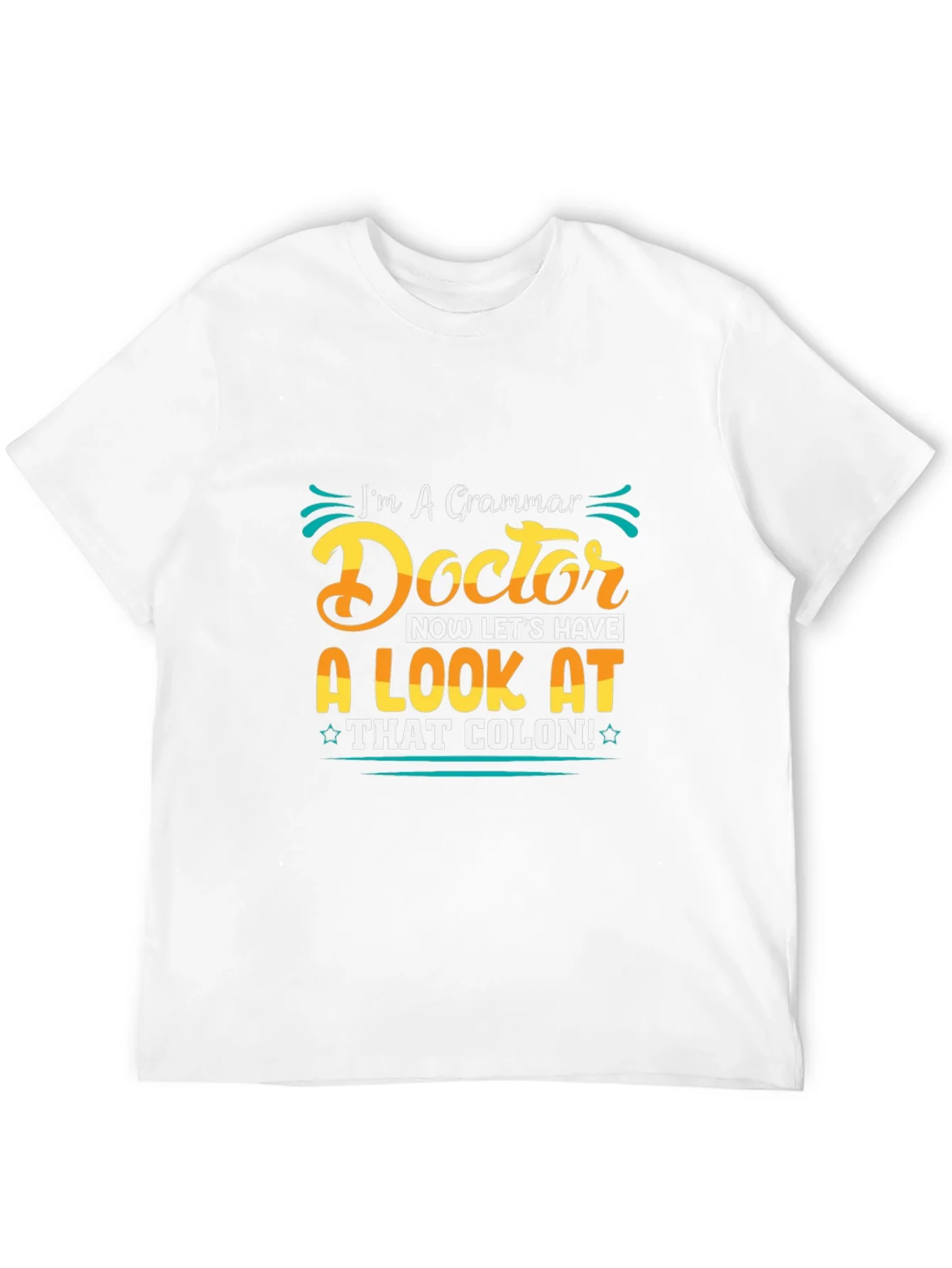 Grammar Doctor Funny Graphic T-Shirt