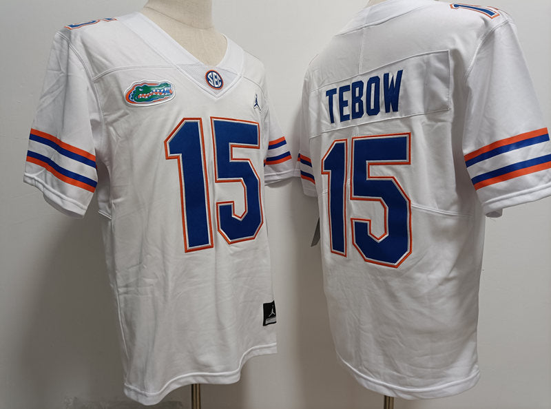 Tim Tebow Florida Gators Jersey - White