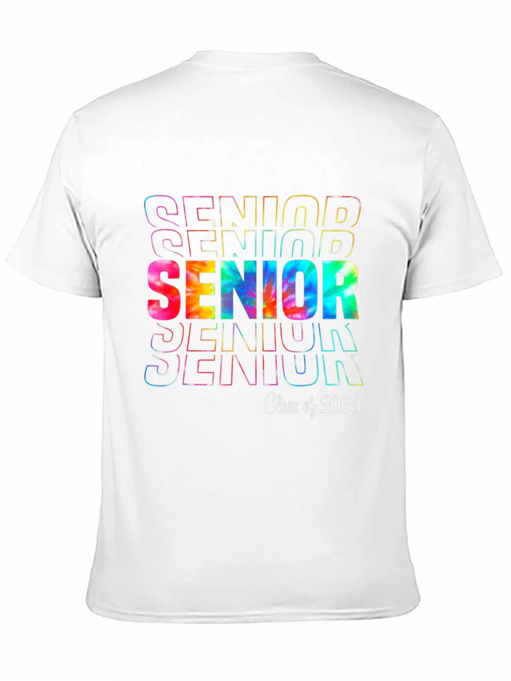 Senior Class of 2023 Tie-Dye Graphic T-Shirt