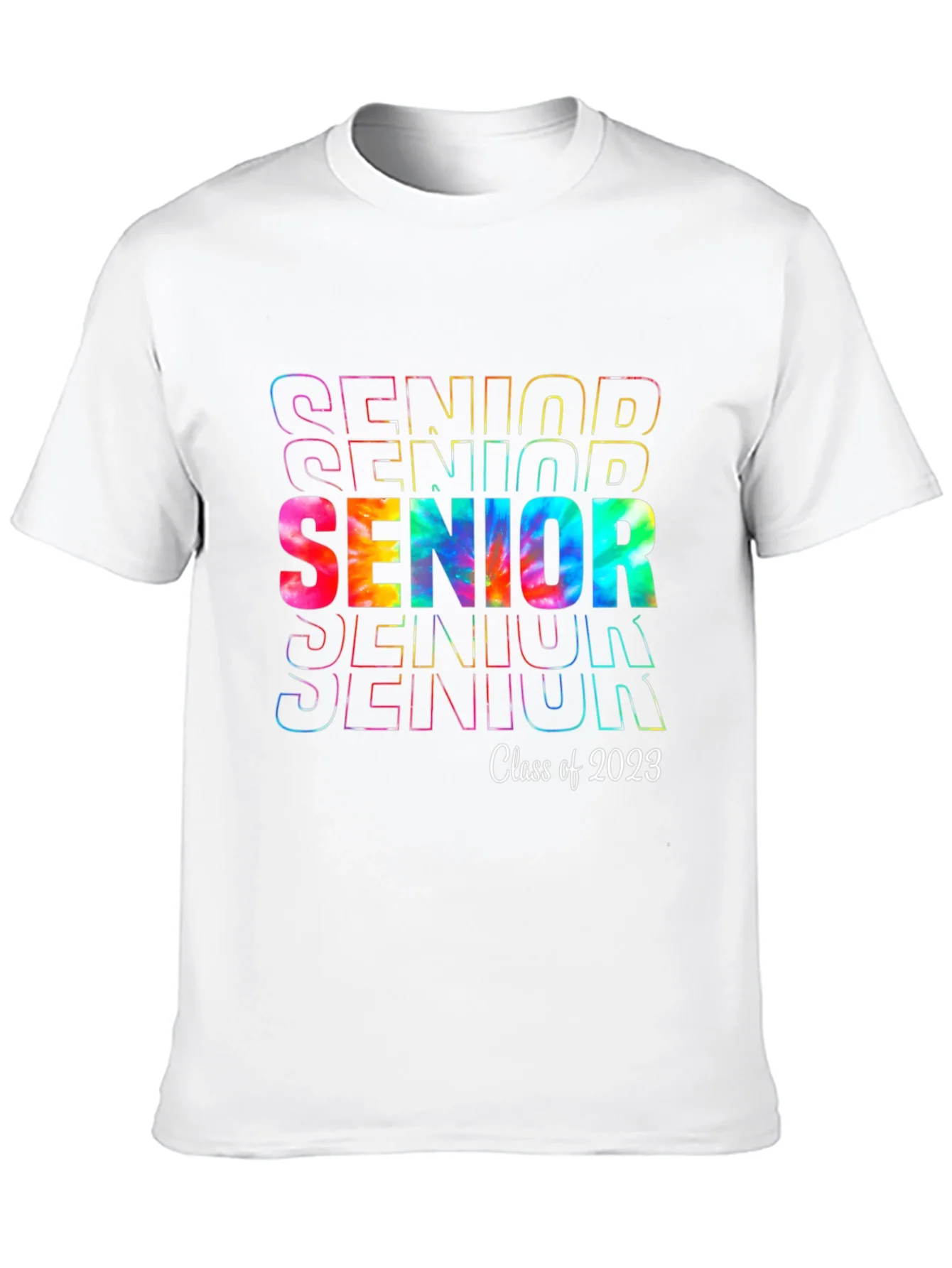 Senior Class of 2023 Tie-Dye Graphic T-Shirt