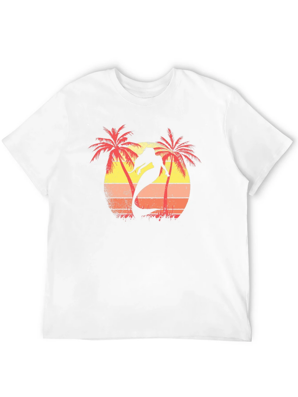 Mermaid Sunset Graphic T-Shirt