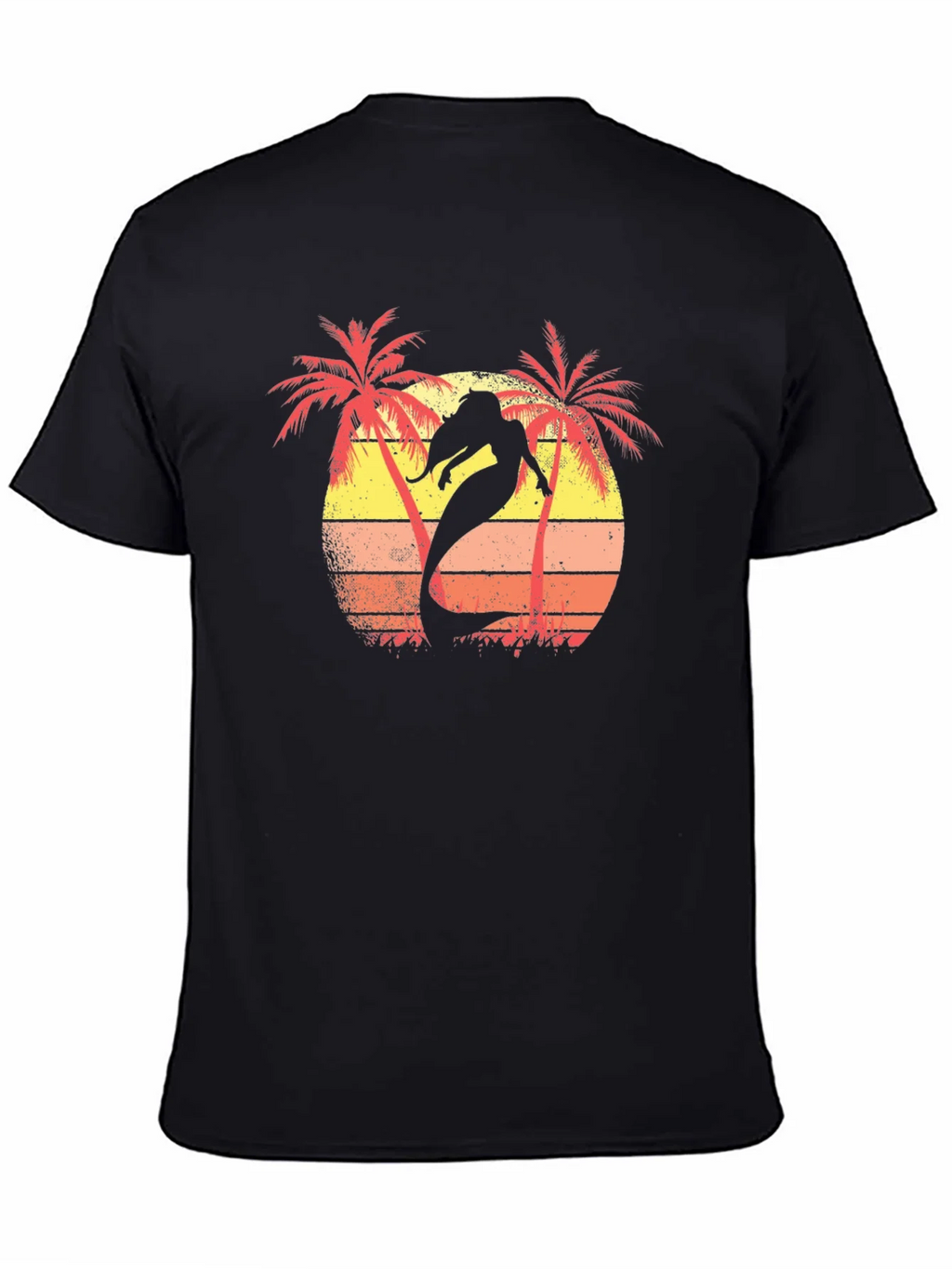 Mermaid Sunset Graphic T-Shirt