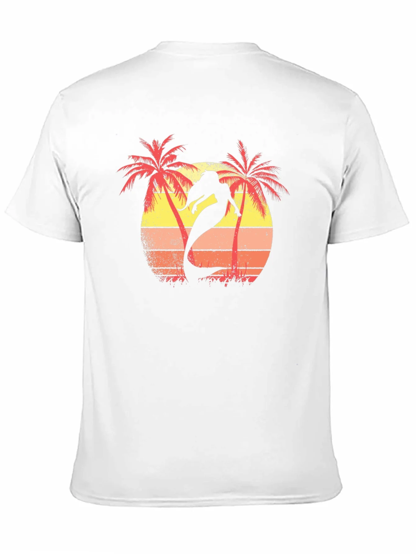 Mermaid Sunset Graphic T-Shirt