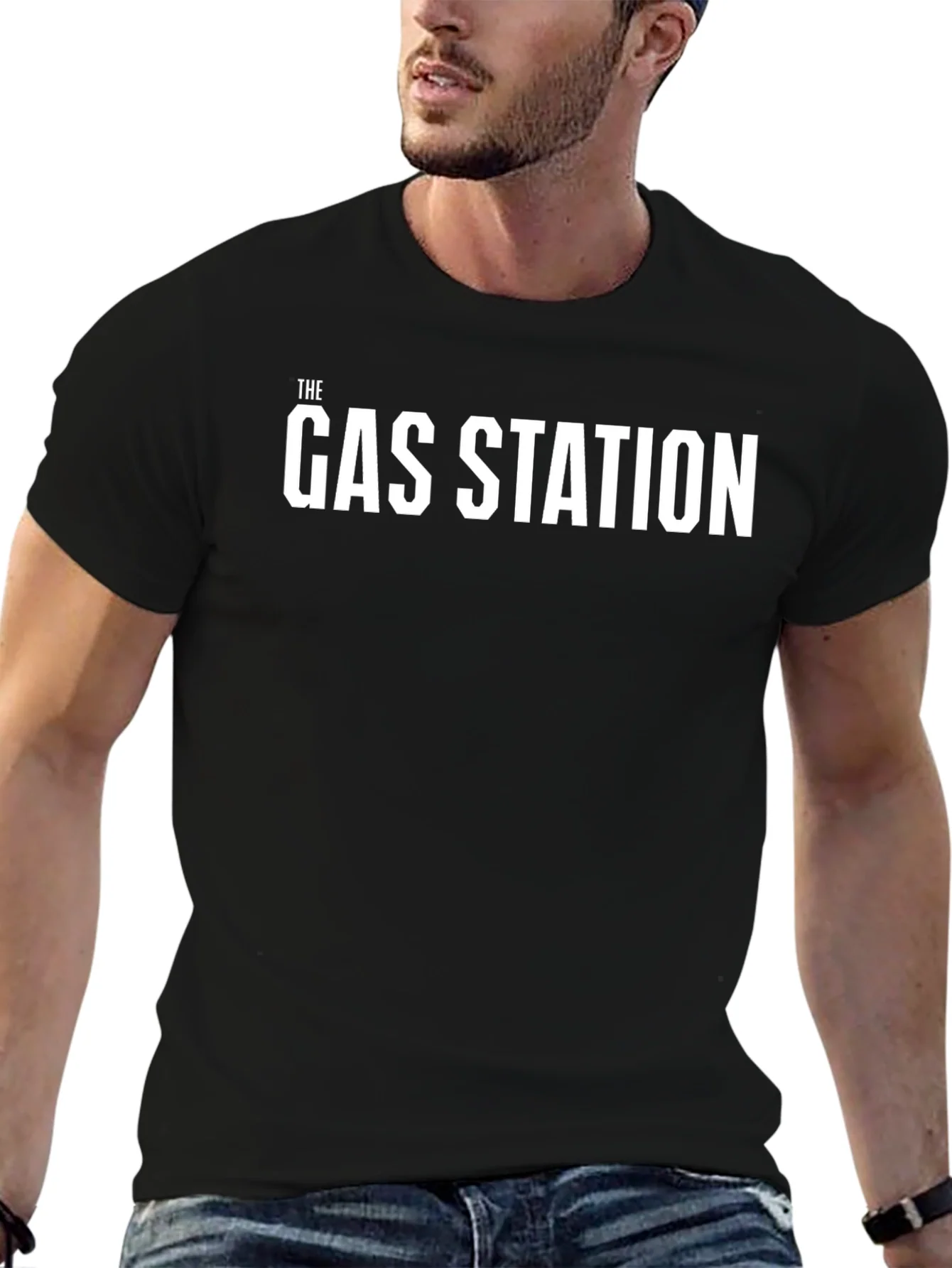 The Gas Station Graphic Tee - Black