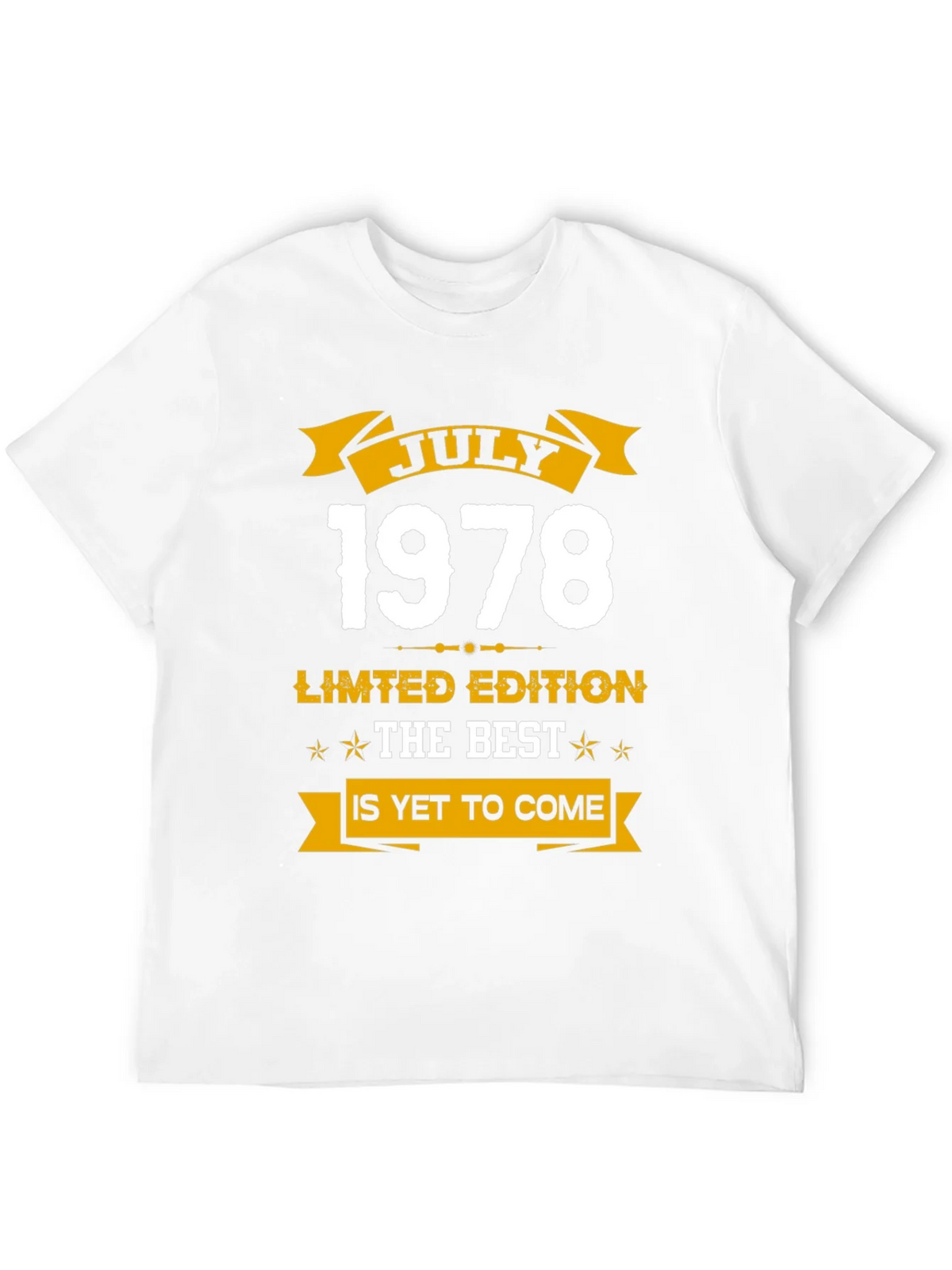 July 1978 Limited Edition Birthday T-Shirt